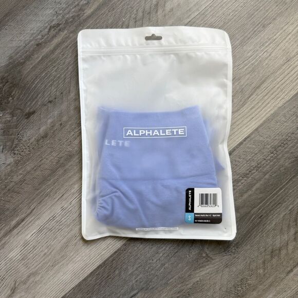 Alphalete Amplify High Rise Shorts NEW Digital Violet Small - Picture 5 of 16